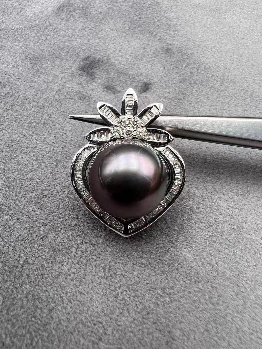 精美黑珍珠吊坠🤩 高品质大溪地黑珍珠