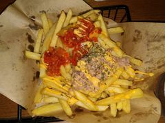 芝士炸薯条-包装马车·韩国料理·포장마차