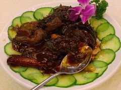 葱烧海参-九花山烤鸭店