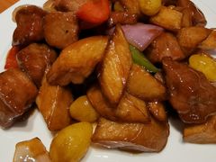 杏鲍菇彩椒牛肉粒-頂好酒家·经典粤菜(海信广场店)
