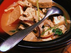 老母鸡汤煨孜然豆腐-阿罗新疆菜(人民广场店)