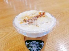 焦糖慕斯燕麦拿铁-星巴克(天津SM城市广场店)