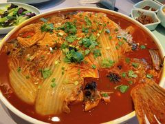 白洋淀炖大鱼-静之湖湖畔餐厅