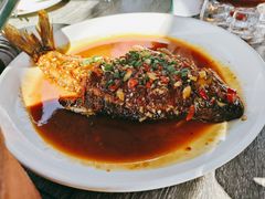 豆辣三角鲂-回头食客-李久其家民间餐厅(望城金桥国际店)