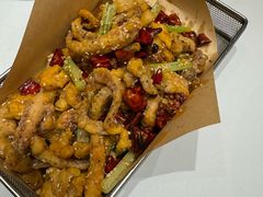 干煸鱿鱼须-大铁勺新津菜(迎水道店)