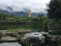-三塔倒影公园