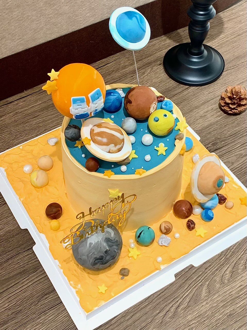 🪐i人真的很心动这个宇宙主题蛋糕
