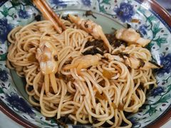 葱油鳝丝蛏子蛤蜊拌面-明呈黄鱼面馆(斜土路店)