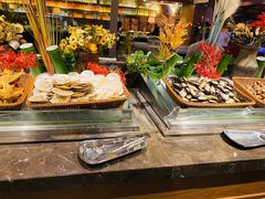 自助取餐区-韩京炭火烤肉自助料理(柯桥万达店)