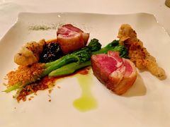 香烤羊里脊配脆皮肋条-Jean Georges