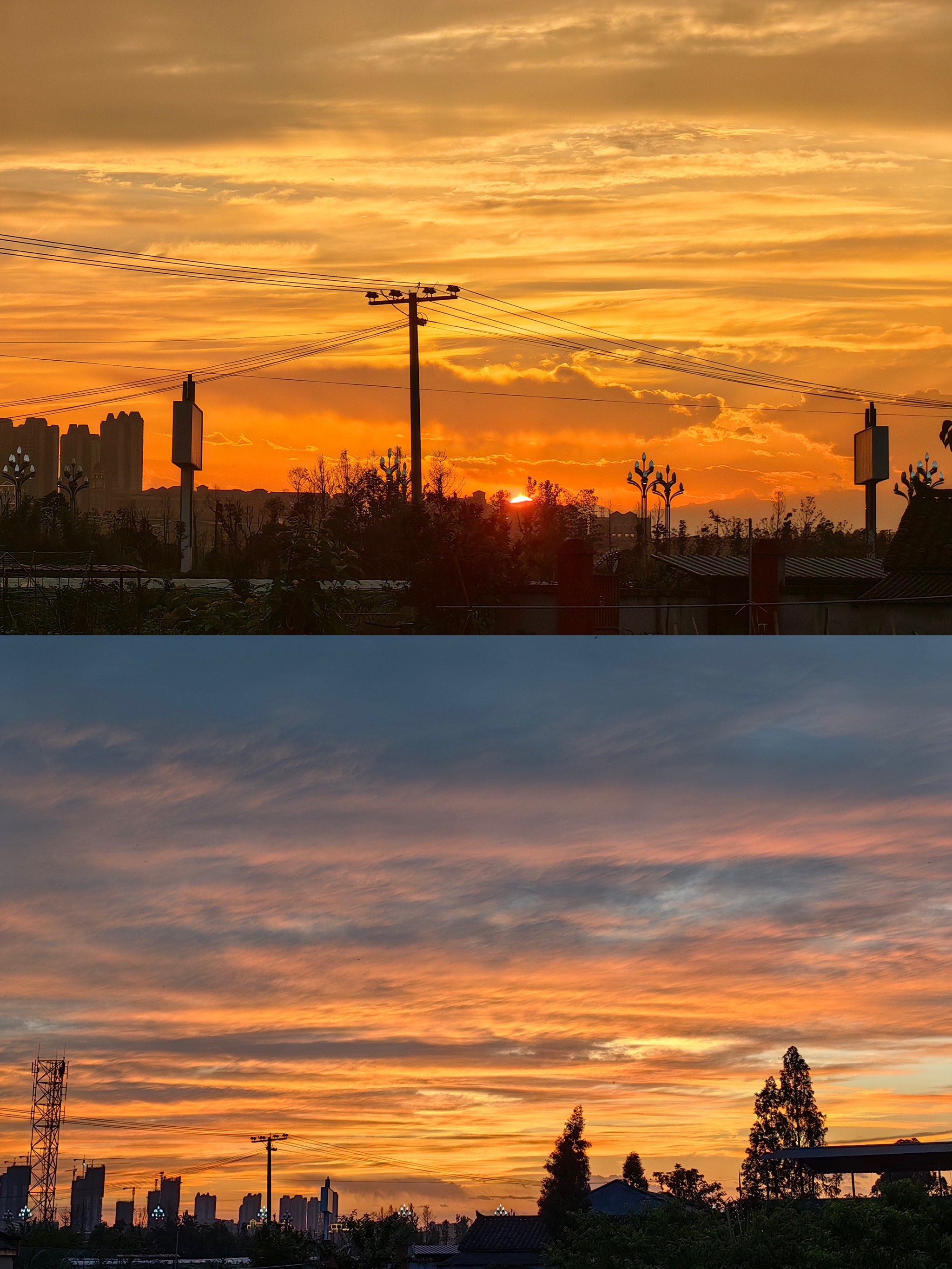 每一次夕阳都值得被收藏,单押?哈哈