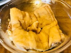三鲜口袋豆腐-三鞭一花·独一处·元英砂锅(海光寺店)