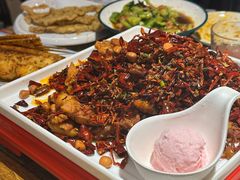 冰火辣子鸡-金谷园饺子·烧烤(人大总店)