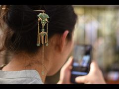 -暮晚尘香汉服旗袍