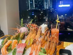 三文鱼刺身-九井澤精致料理(金茂店)