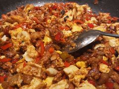 干锅蛋香花猪肉-时间仓(月湖公园店)