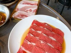 调味牛五花-釜山火炉·海鲜烤肉(紫藤路店)