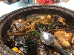 砂锅蝶鱼头-新海渔港·胶东海鲜家常菜·家宴(奥体中心店)