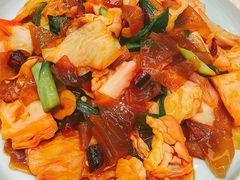 酸包菜炒粉皮-飞鹿餐饮·陕南菜(北关店)