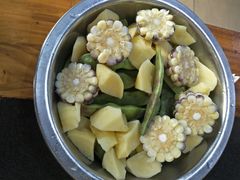 排骨炖豆角锅-炮爷东北铁锅炖(棠安路店)