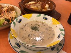 传统口味蘑菇汤-萨莉亚意式餐厅(南开大悦城店)