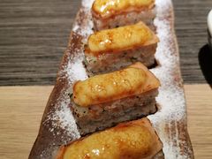 焦糖三文鱼寿司-炙柒Sekinana·精致日料(合生汇店)