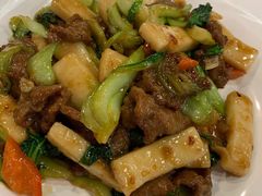 XO酱牛肉炒年糕-日昌餐馆(亦庄店)