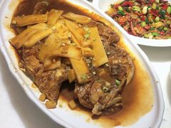 深海黄鱼年糕-径山十八道·风味民间菜(杭州总店)