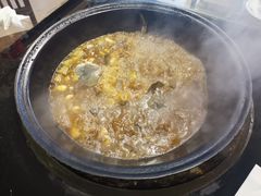 酱炖鱼-姥家大锅台水库渔家