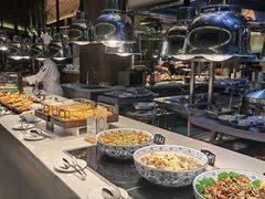 自助取餐区-杭州钱江新城万怡酒店-西餐厅