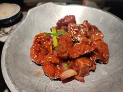 蒜香蜜汁排骨-绿茶餐厅(昌平悦荟店)
