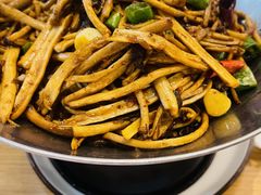 干锅茶树菇-天堂鸟水煮鱼·烟火川菜(凤凰路店)
