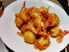 梨球果仁虾-小吊梨汤·北京菜·烤鸭(鸟巢店)