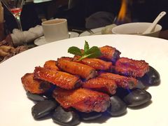 火焰炭烤鸡翅中-甄御•海鲜新青岛菜(麦岛店)