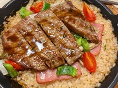 炙烤西冷牛排铁锅饭-必胜客(国展店)