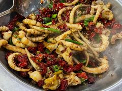 干锅鱿鱼丝-渔舟意·湖南家宴(萝岗纳金城店)