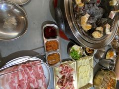 -围炉肉舍•炭烤活鳗•丹东海鲜烤肉(步行街店)