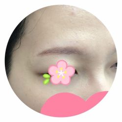 我自己原来的眉毛-久匠半永久纹眉