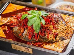 -探鱼·鲜青椒爽麻烤鱼(广州欣荣广场店)