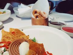 辣味巧克力圈配酸奶冰淇淋-Bistro Wang 牛排馆