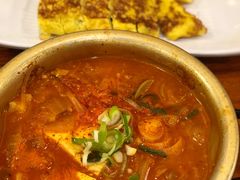 猪颈肉泡菜汤-金北顺大锅家(신사본점)
