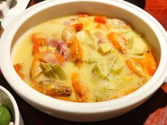 笋尖咸肉烧江虾-解香楼(八盘岭路店)