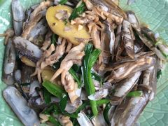 姜葱炒蛏子-盛港湾海鲜食府(黄沙店)