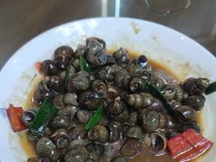 酱爆螺丝-芦茨金富饭庄·25年老字号·专做稻草鸡