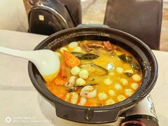 糟粕醋海鲜锅-香香海南菜餐厅
