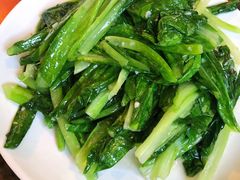 蒜蓉油麦菜-闻道食府烙饼卷带鱼(原车耳营店原大觉寺店)