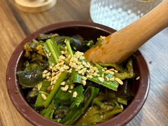 舂手撕椒松花蛋-云海肴·汽锅鸡·云南菜(广安门天虹店)