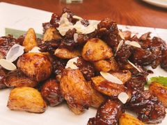 黑蒜子牛肉粒-陆壹捌餐厅(五大道店)