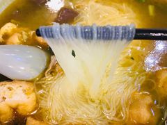 咖喱鸭血粉丝汤-阿三生煎(盛华里店)