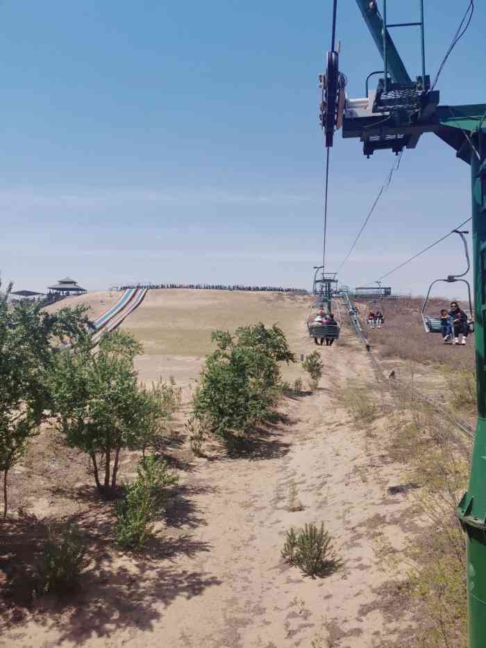 昌黎国际滑沙中心-"里面超级黑.好多人都是冲着骑马去的,但其.